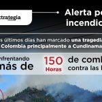 Mas de 110 horas de combate contra las llamas en Cundinamarca