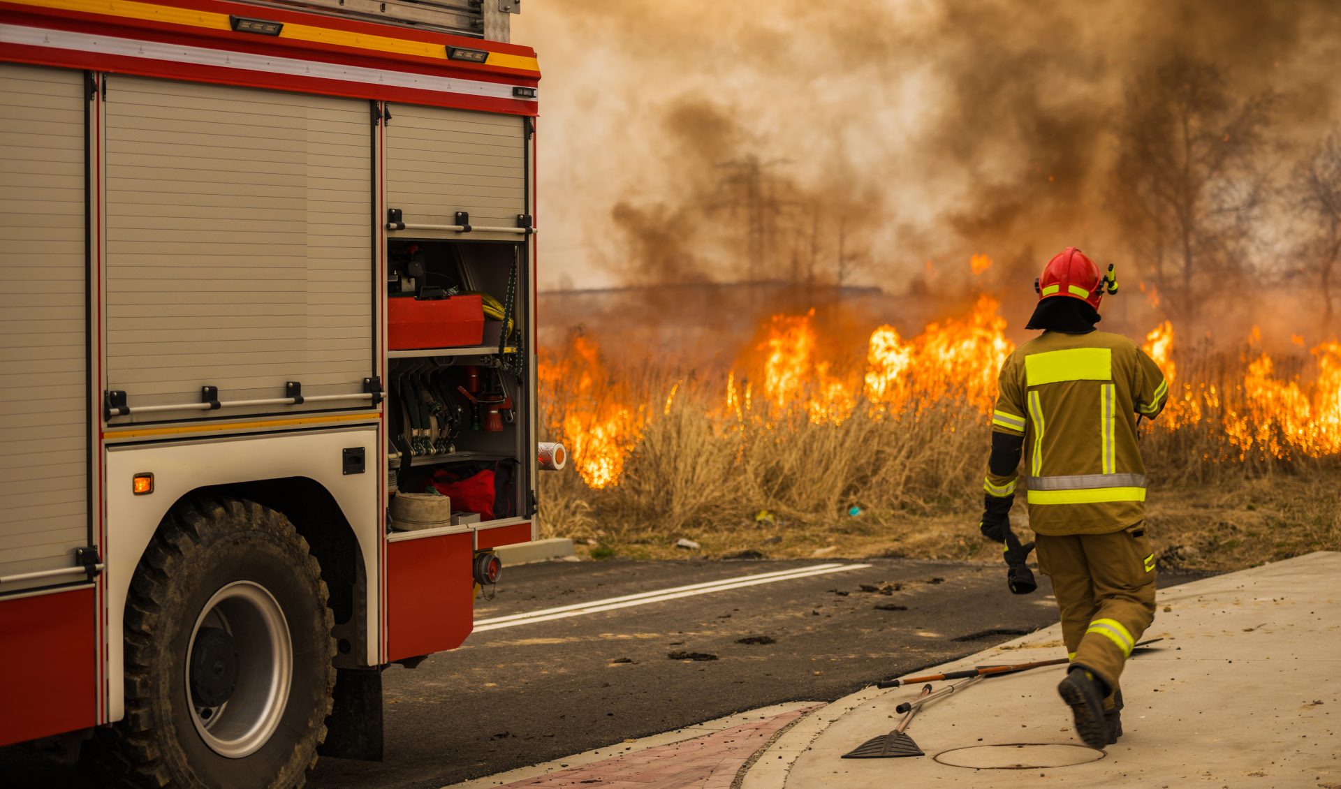 Sirenazo Nacional Bomberos de Colombia claman apoyo del Estado en movilizacion historica