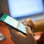 girl typing phone message on social network at nig 2023 11 27 04 56 08 utc