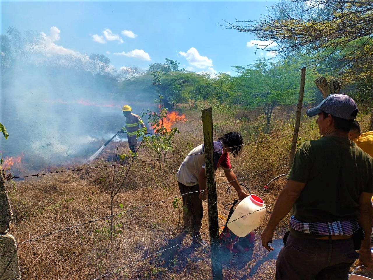 Incendio de capa vegetal en Agua de Dios fue totalmente apagado1