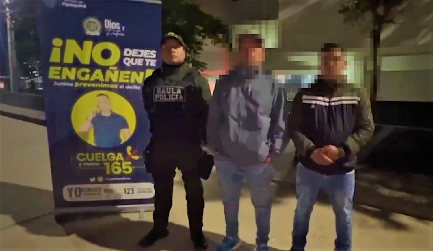 Operativo del Gaula rescata a victimas del falso servicio en Guasca