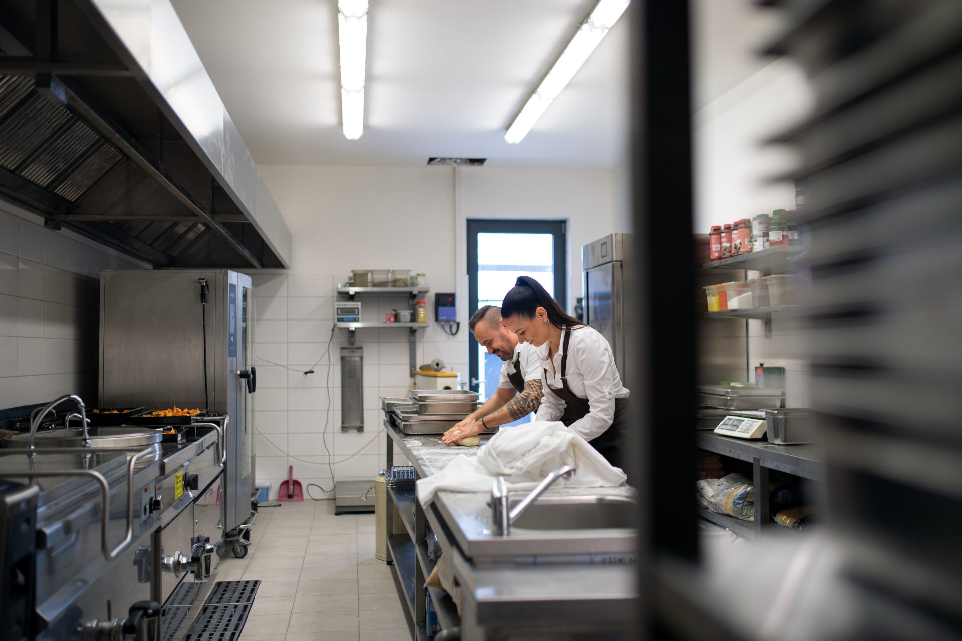 chef and cook working on their dishes indoors in r 2023 11 27 05 15 54 utc