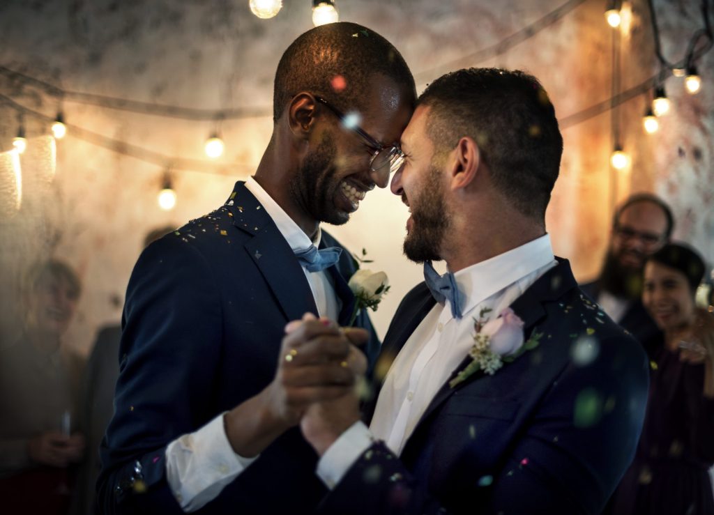 gay couple dancing on wedding day 2023 11 27 05 27 14 utc