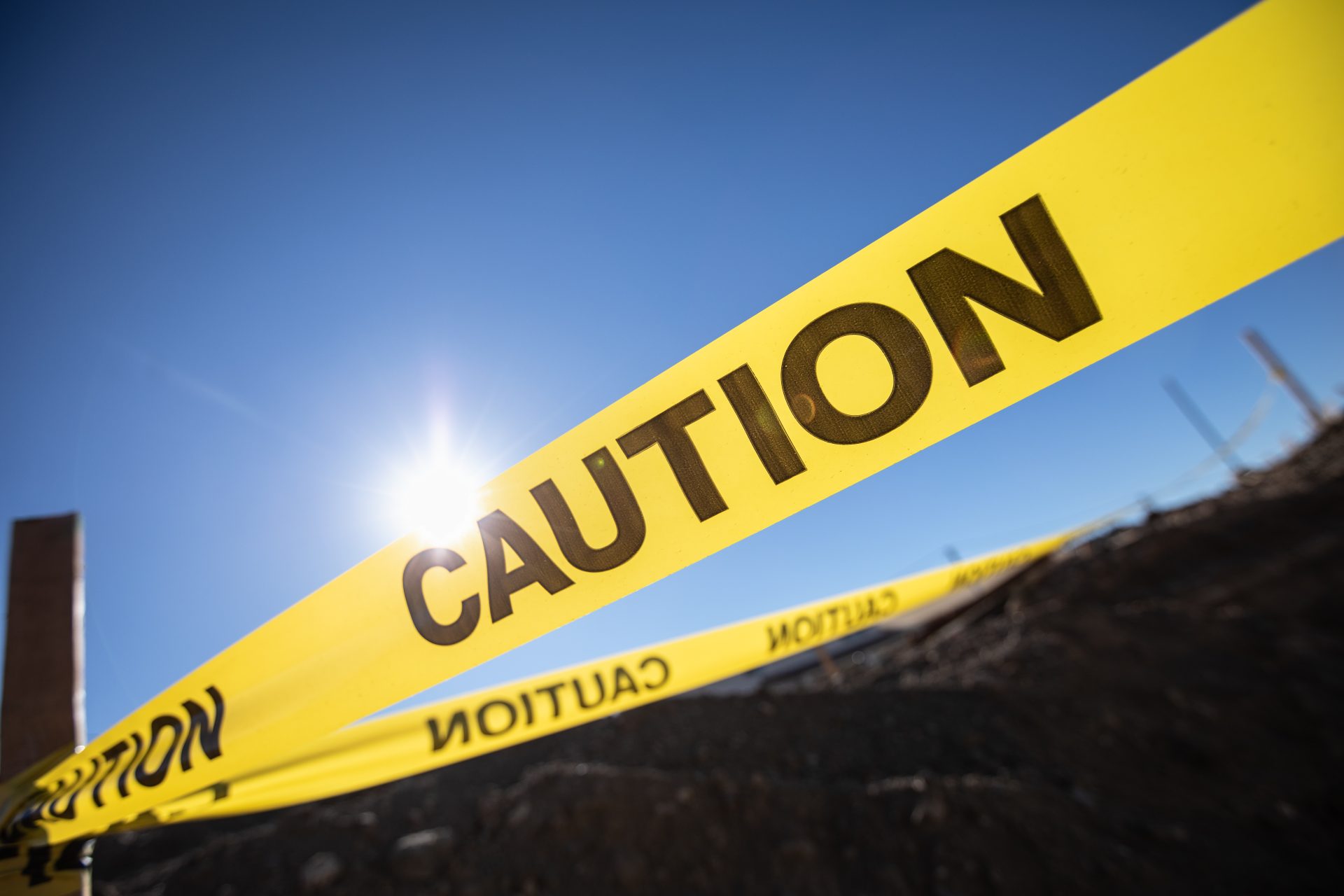 yellow caution tape posted around dangerous area o 2023 11 27 05 34 40 utc