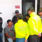 El padrastro del niño Jerónimo, después de haber sido detenido por su presunta responsabilidad en la muerte del niño.