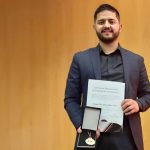 Kevin Perez galardonado por su labor con la juventud rural de Cundinamarca