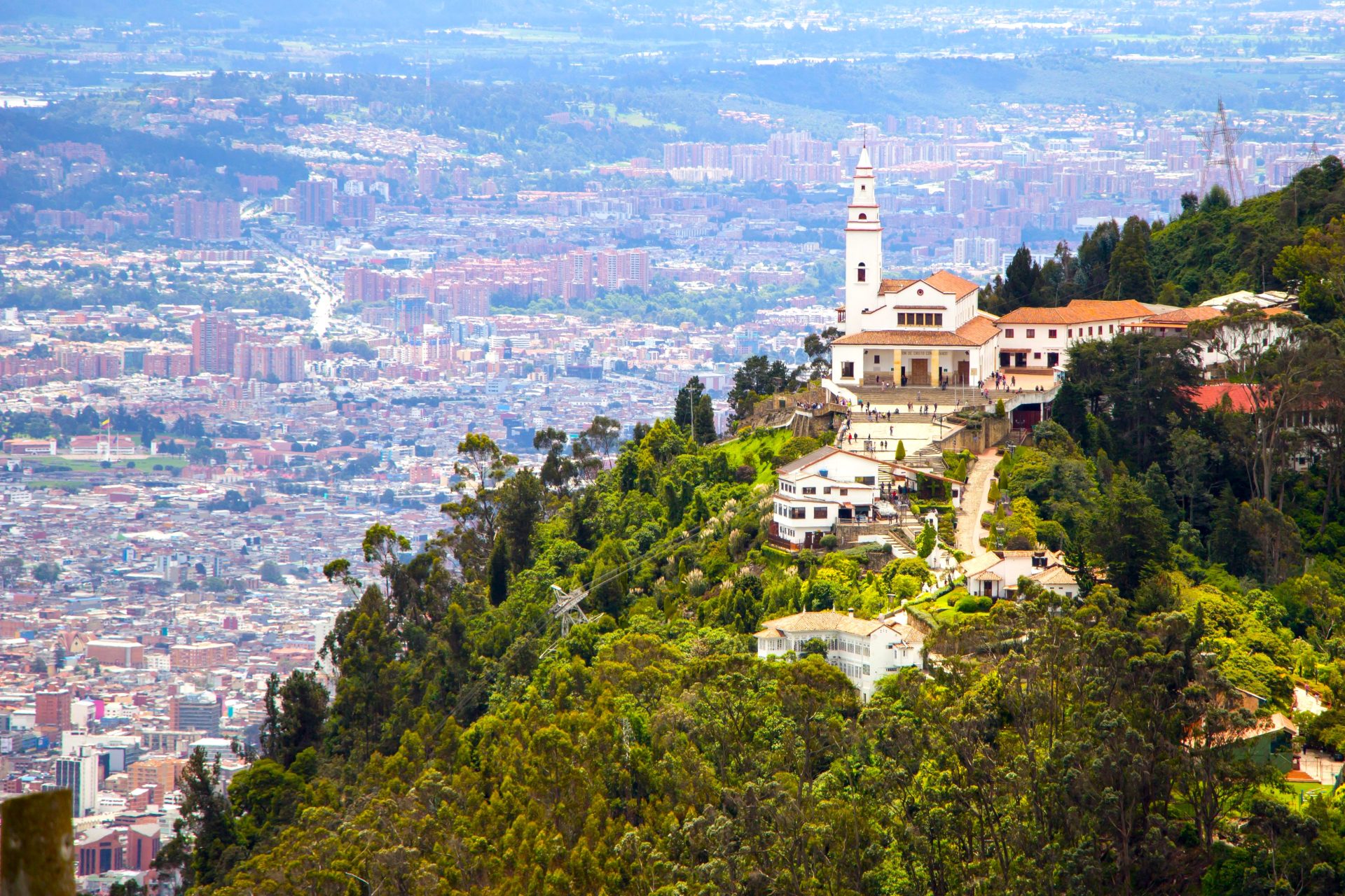 Monserrate es el unico sendero habilitado y autorizado para esta Semana Santa en Bogota