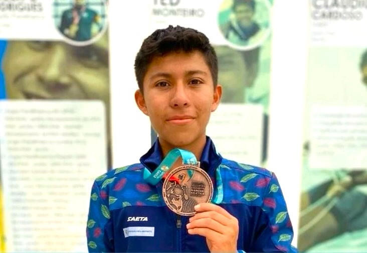 Sergio Nieto de Chia logra podio historico en Campeonato Sudamericano de Marcha Atletica