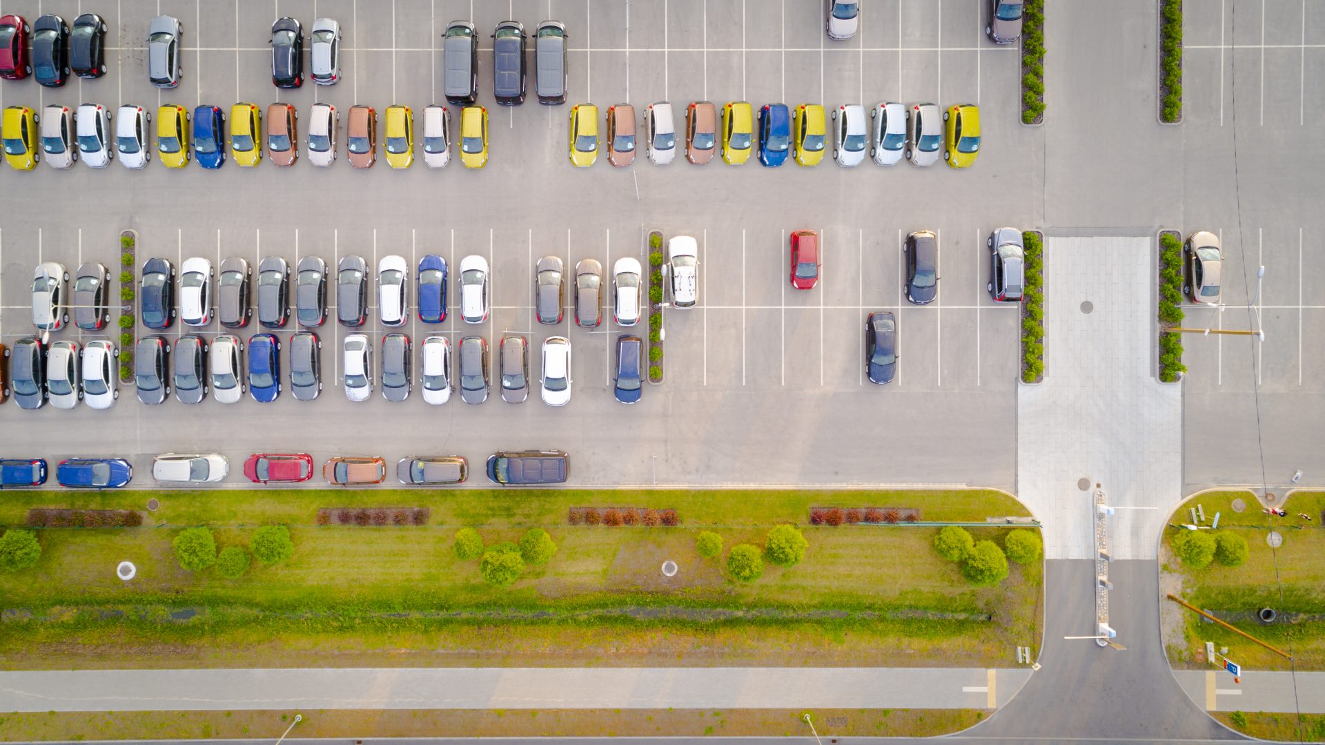car parking lot viewed from above aerial view top 2023 11 27 05 21 51 utc