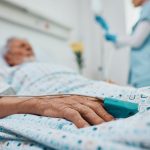 close up of senior patient with pulse oximeter on 2023 11 27 04 53 34 utc
