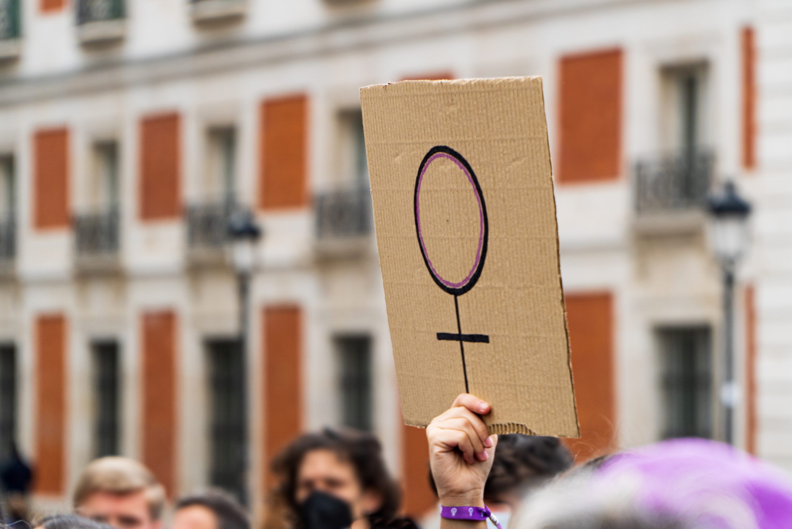 women hands supporting feminist symbol placard on 2023 11 27 05 30 14 utc scaled