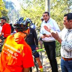 Alcaldes de Tabio y Chia se unen para impulsar el corredor vial turistico y deportivo Lourdes1