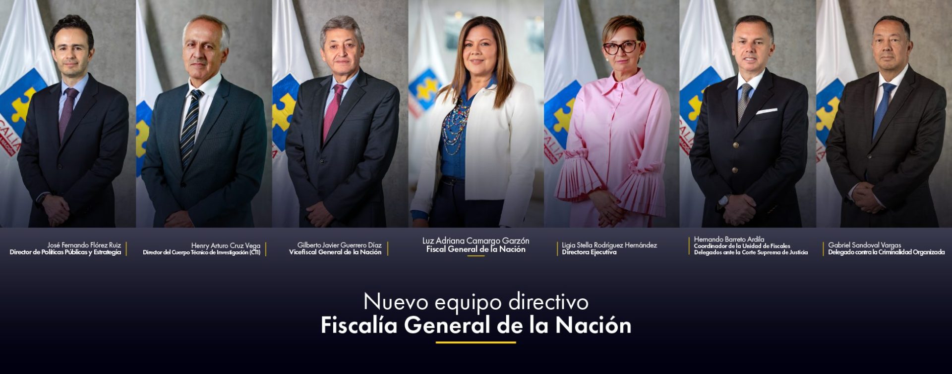 Banner Directivos 1 Nuevo equipo directivo de la Fiscalia General de la Nacion