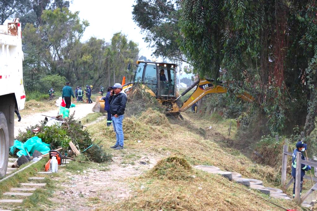 EPZ hace trabajos en fuentes hidricas para prevenir inundaciones ante lluvias intensas