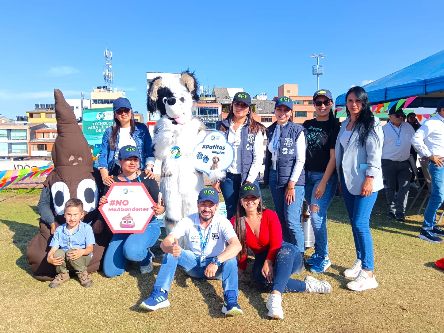 EPZ presento a Ecodog la nueva mascota ecologica de Zipaquira