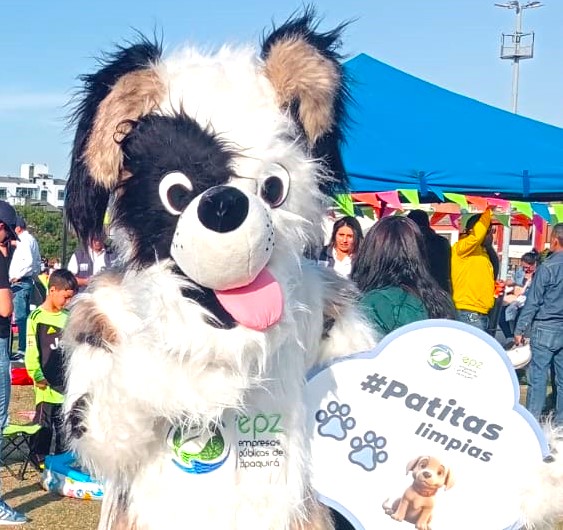 EPZ presento a Ecodog la nueva mascota ecologica de Zipaquira2