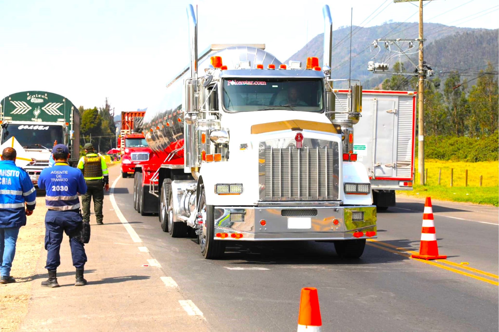 Restriccion de vehiculos de carga pesada en Chia desde el lunes 29 de abril