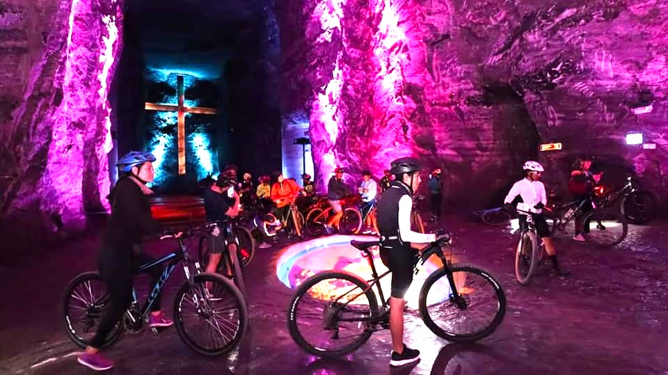 Viva la BiciExperiencia en Catedral de Sal de Zipaquira este domingo 7 de abril