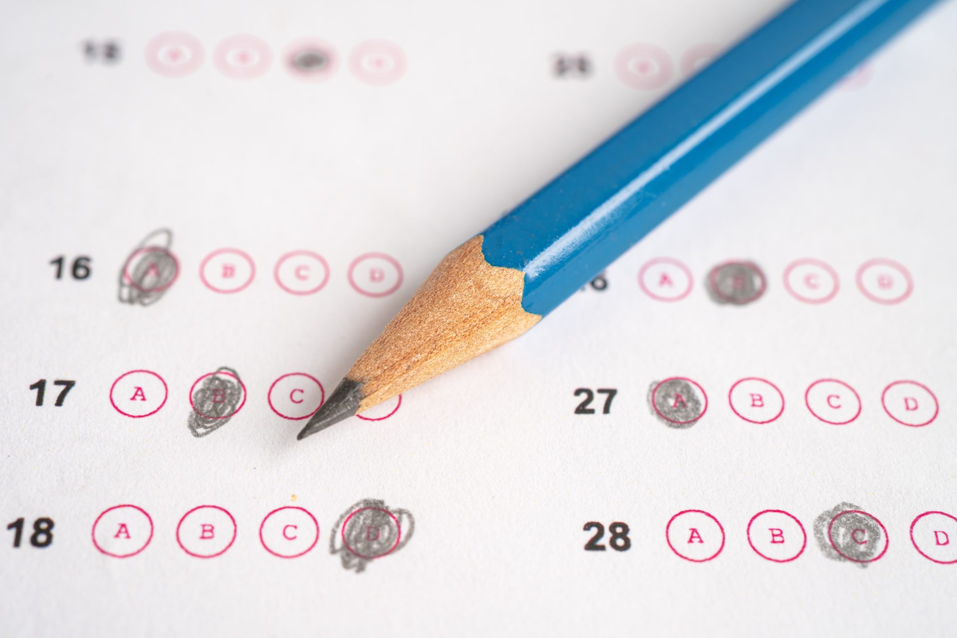 answer sheets with pencil drawing fill to select c 2024 02 20 02 53 08 utc