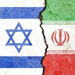 shot of israel vs iran flags 2023 11 27 05 00 44 utc