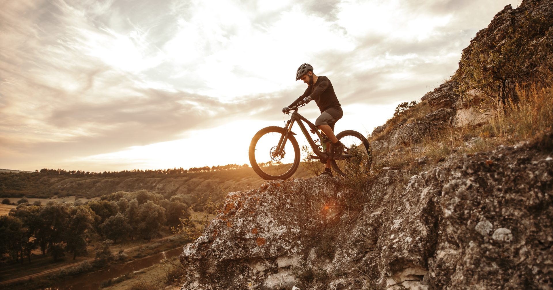 man riding e bike in mountains 2023 11 27 05 28 20 utc