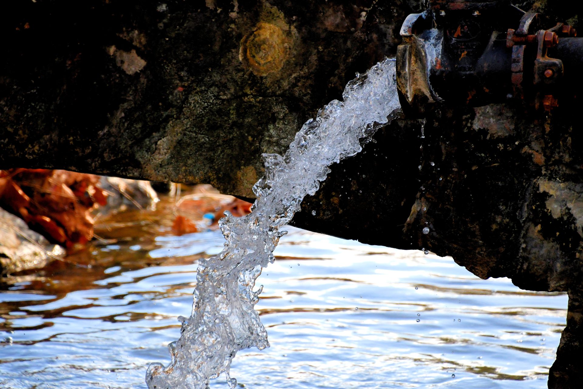 water is life water pouring out of a pipe fres 2023 11 27 05 15 05 utc