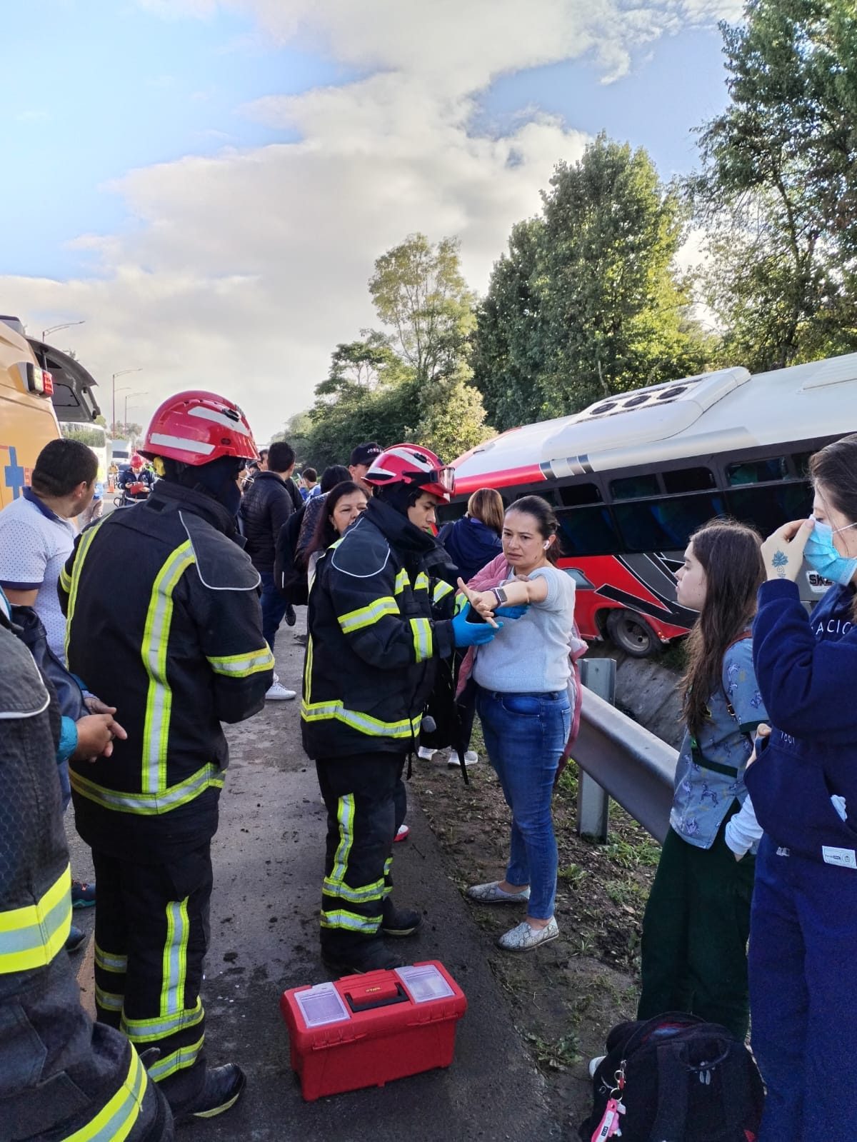 Bomberos chia
