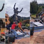Derriban en Duitama el monumento al torero Cesar Rincon y la Plaza de Toros se transformara en un espacio cultural 1