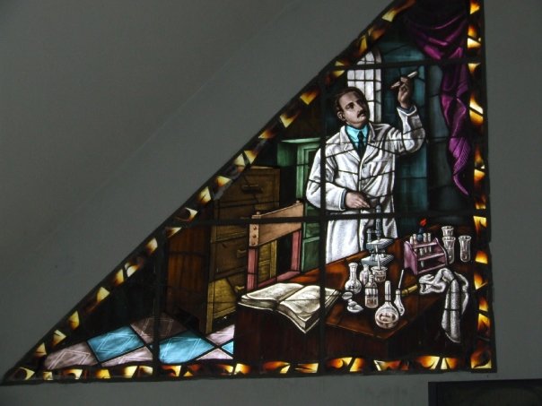 Vitral Iglesia Santuario Jose Gregorio Hernandez Isnotu estado Trujillo Venezuela