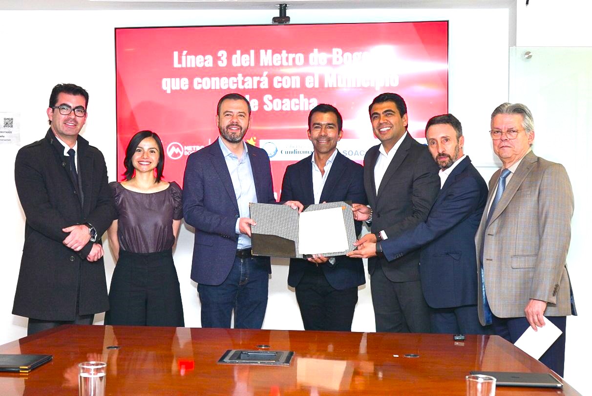 Bogota y Soacha firman convenio para la Tercera Linea del Metro1