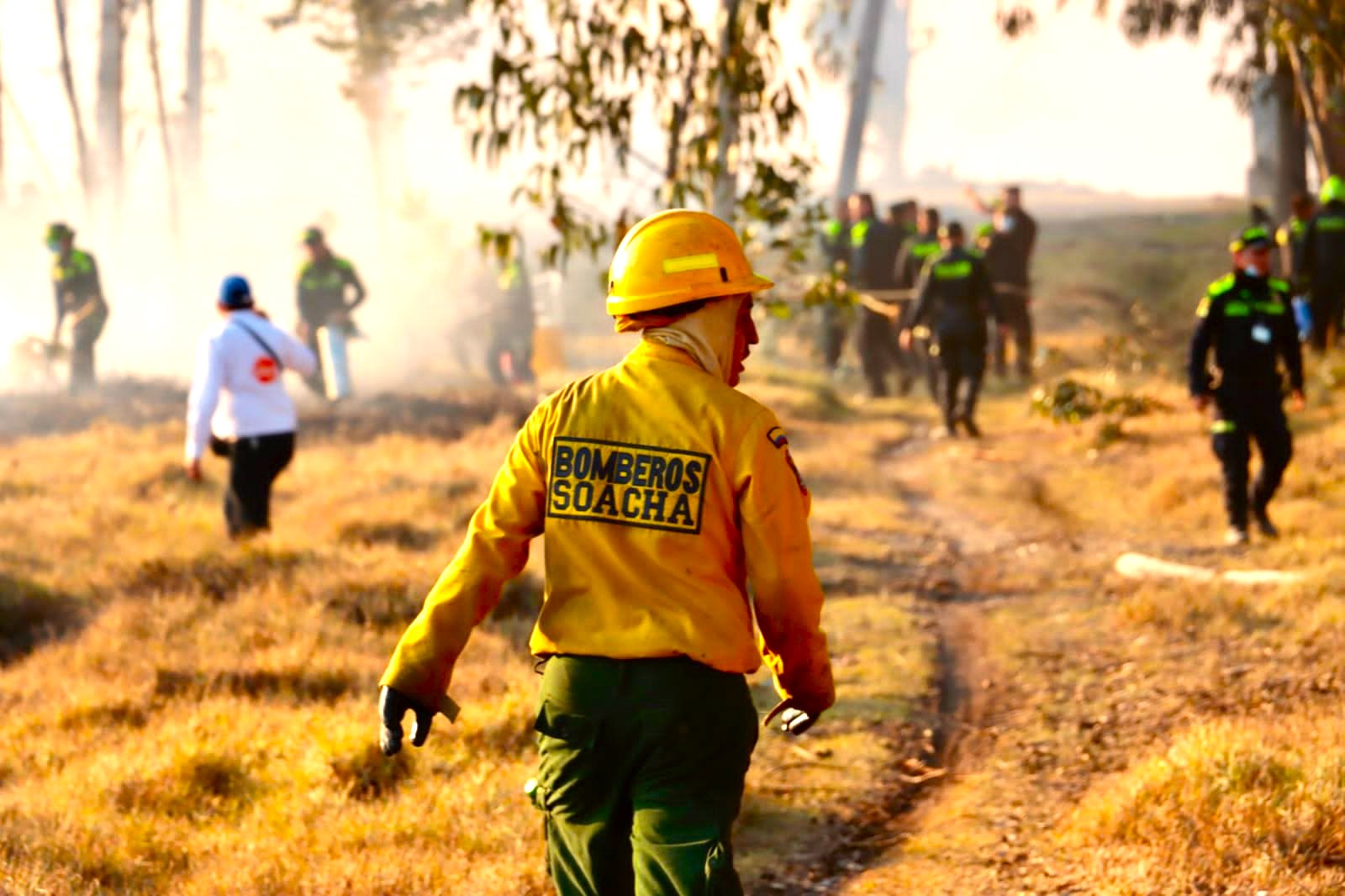 Incendio en Soacha la comuna 5 en emergencia1