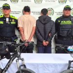 Policia de Cajica captura a dos delincuentes por atraco a mano armada 1