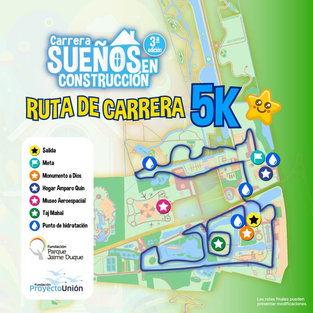 Rutas de carrera SEC 2024 5K