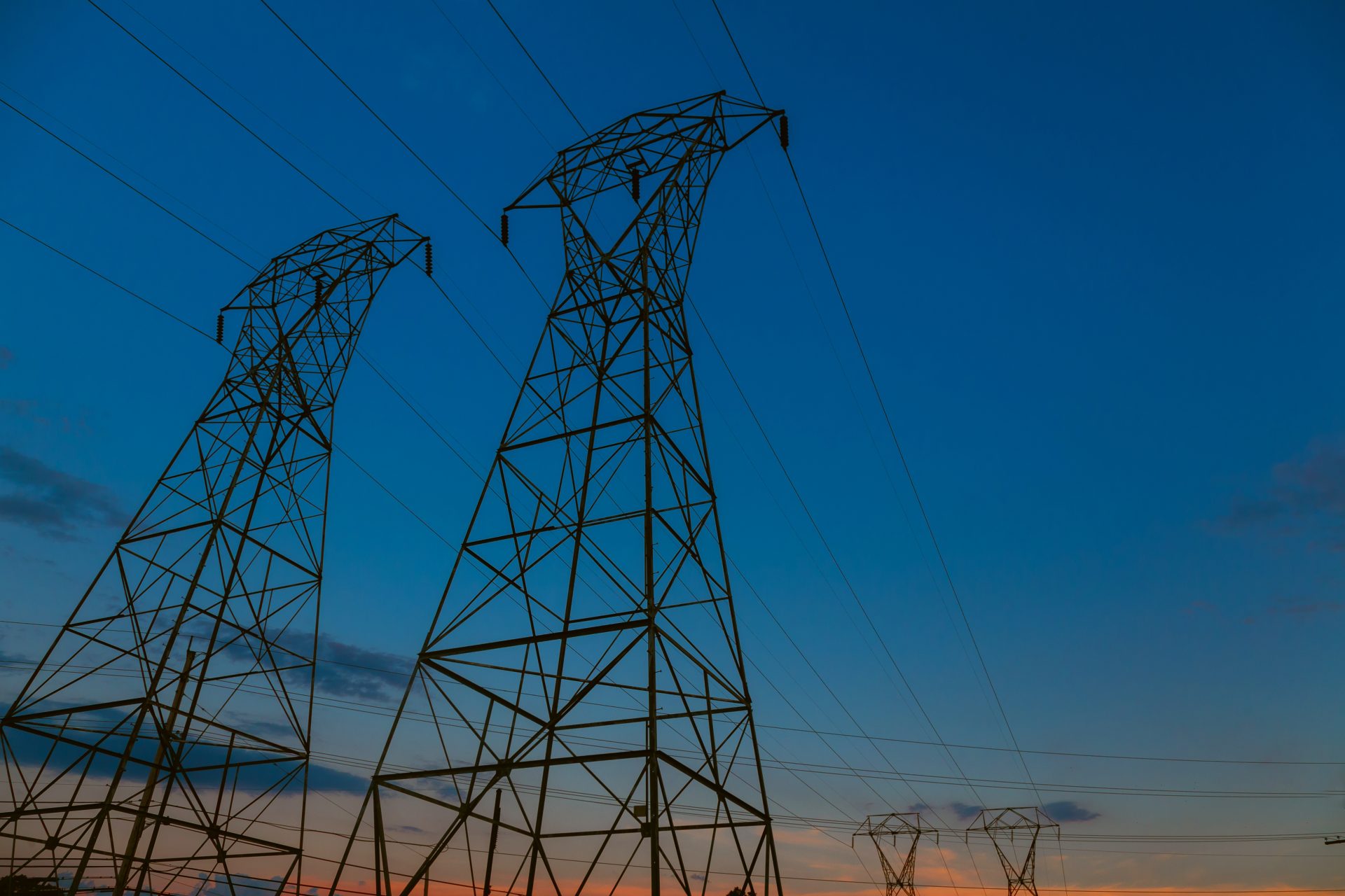 background of the high voltage tower in the sunset 2023 11 27 05 25 36 utc