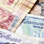 close up picture of old venezuelan bolivar banknot 2023 11 27 05 23 15 utc