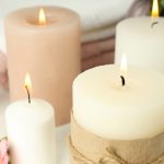 concept of relaxation with aroma candles close up 2023 11 27 05 33 04 utc