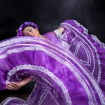 mexican dancer with purple skirt performing veracr 2024 02 12 15 37 12 utc