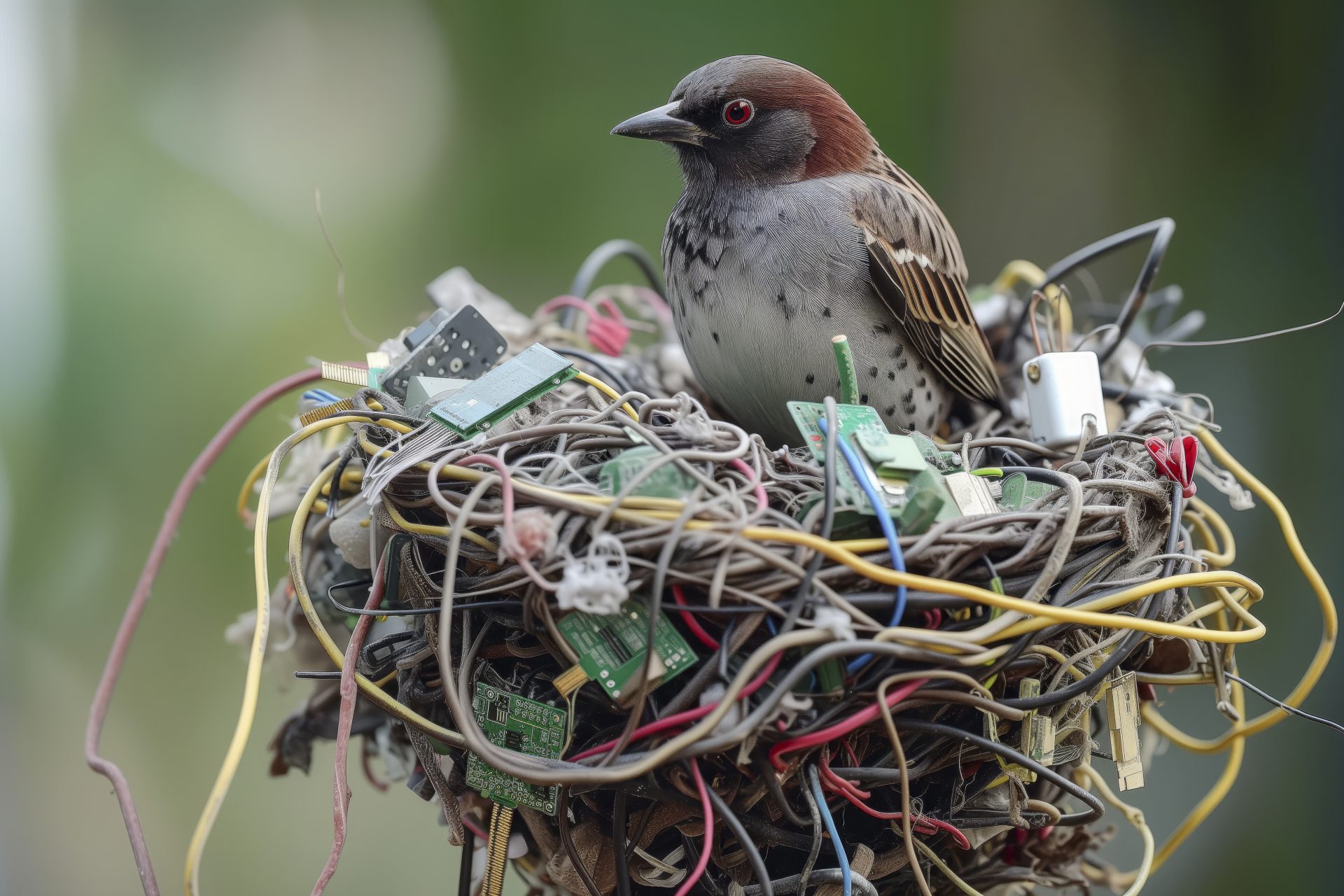 nature meets tech bird s e waste nest 2024 02 01 05 48 16 utc