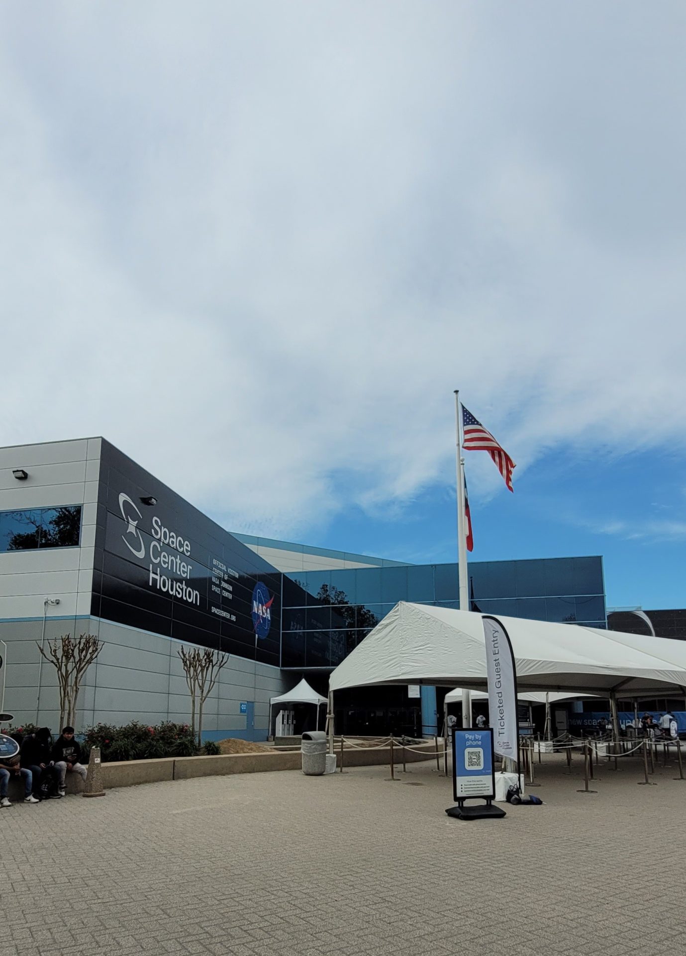 Entrada del Houston Space Center