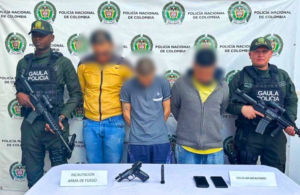 Capturados tres integrantes de Los Michelin por secuestro y robo en Cundinamarca 1