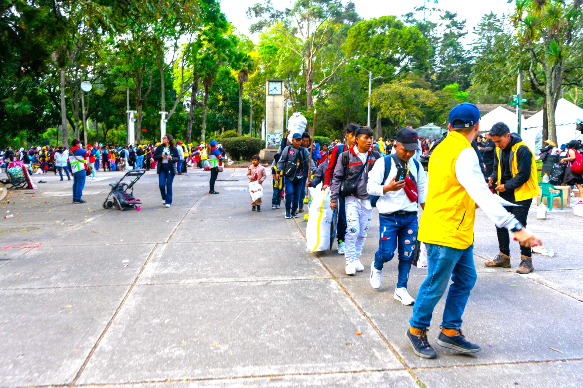 Alcaldia de Bogota lanza plan de recuperacion del Parque Nacional tras salida de los Embera1