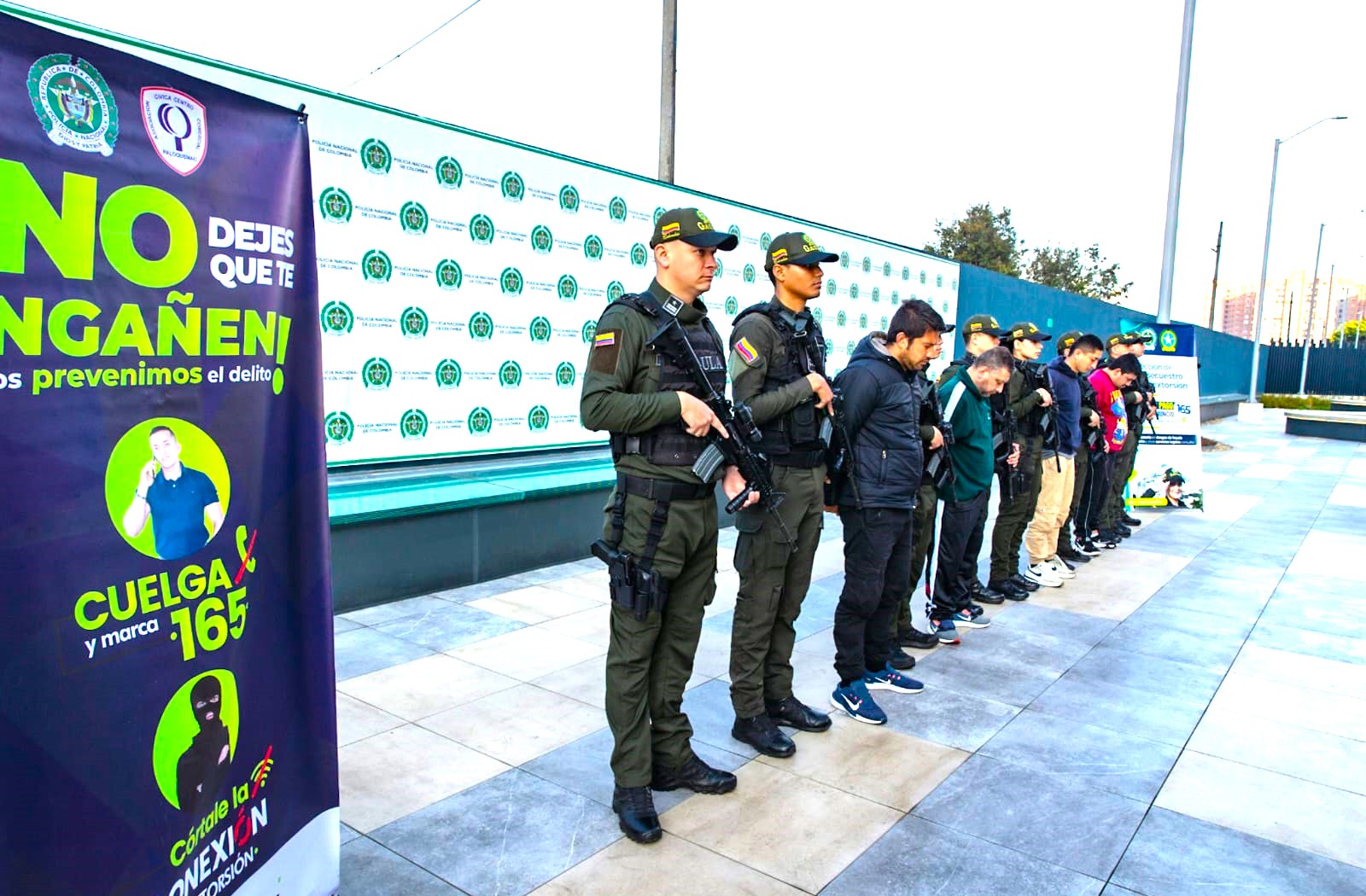 Desarticulacion de la Banda Criminal ‘Las Setas en Bogota dedicada a los ‘paseos millonarios