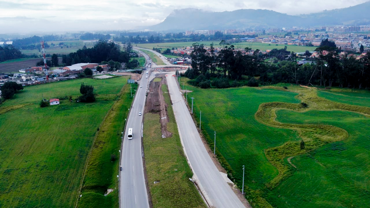 En este septiembre se habilitaria la segunda calzada de la ruta Zipaquira – Boyaca 1