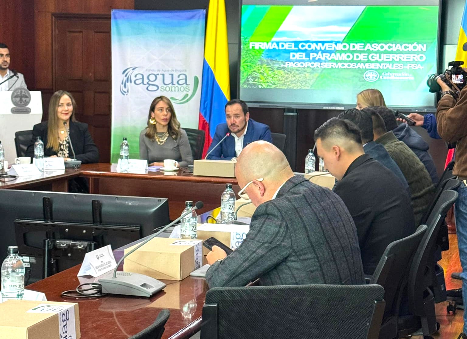 Municipios de Cundinamarca firman convenio para proteger el Paramo de Guerrero1