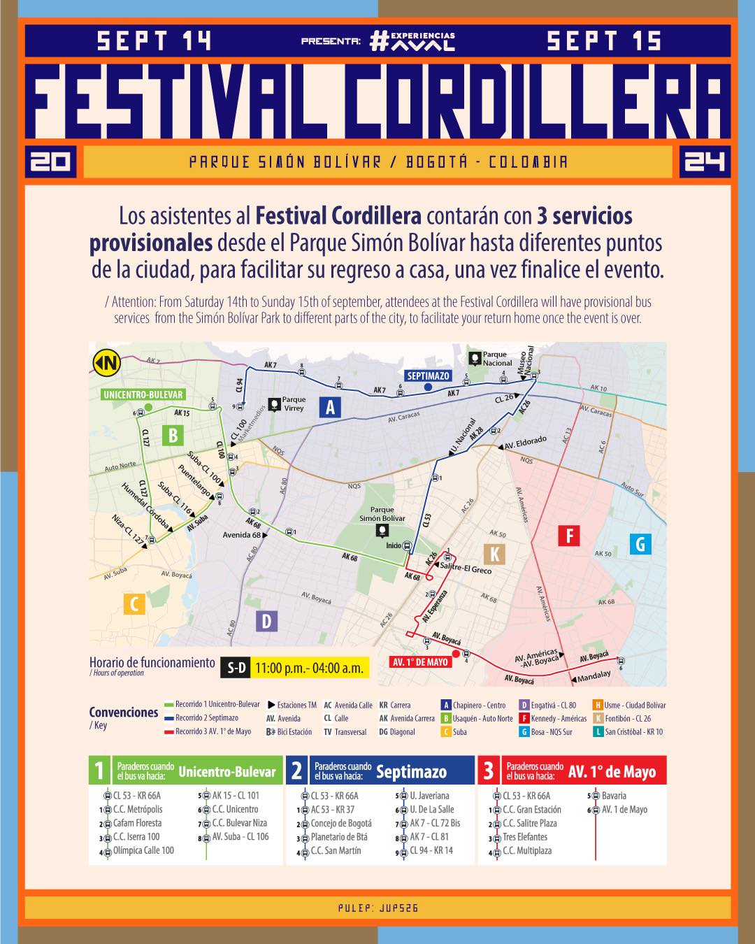 Programación Festival Cordillera