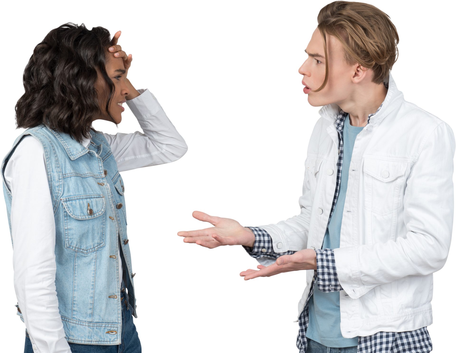 two young people arguing with each other 2024 09 17 04 30 47 utc