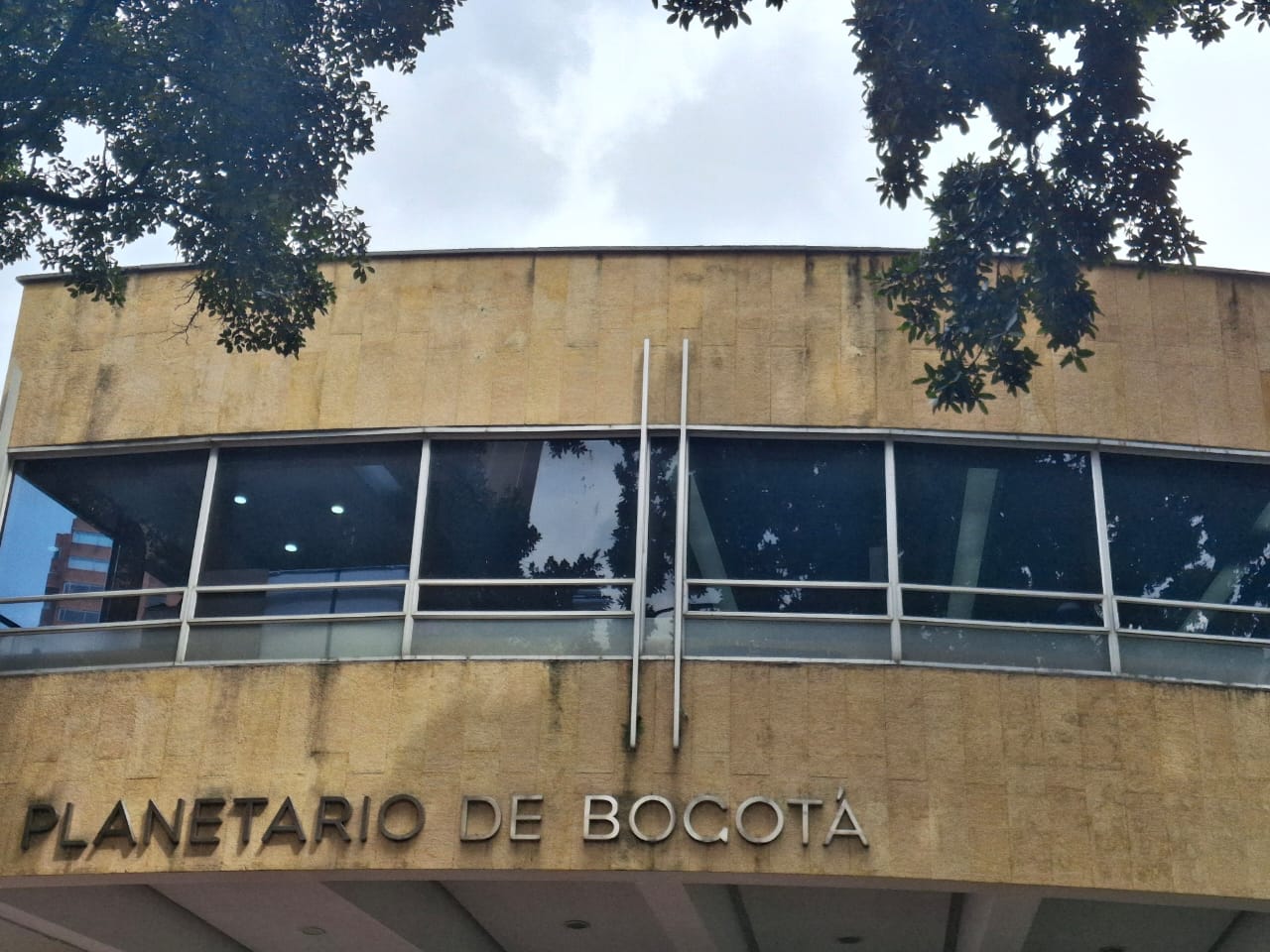 Planetario nocturno en Bogotá