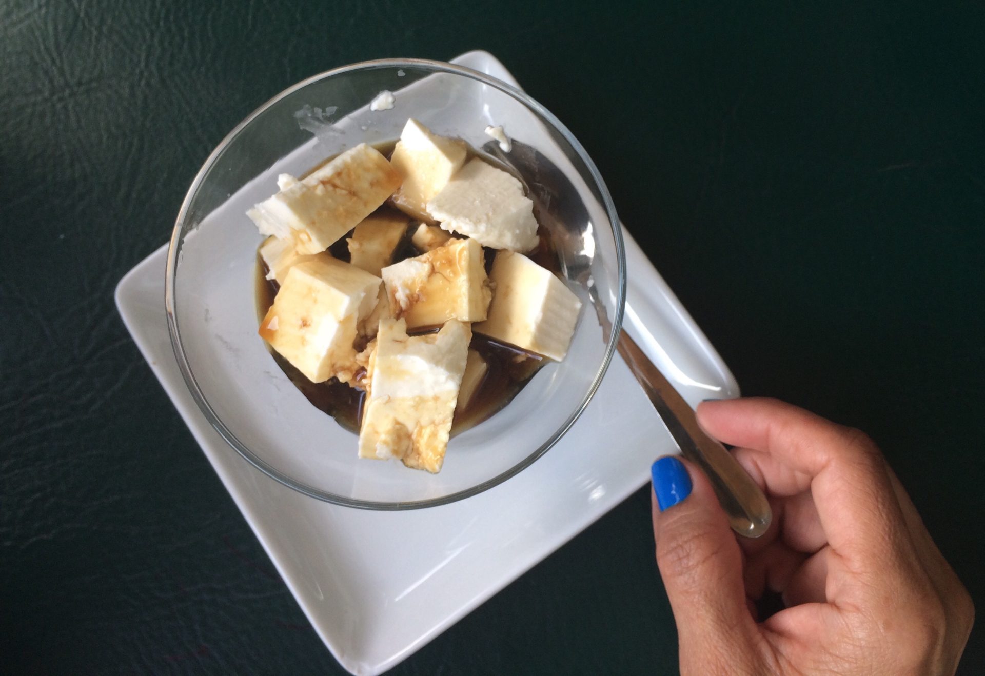 eating a traditional colombian dessert called cuaj 2023 11 27 05 28 31 utc