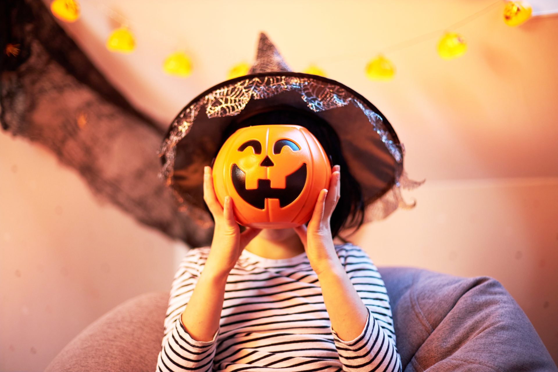 halloween halloween kids portrait of a happy girl 2023 11 27 05 29 12 utc