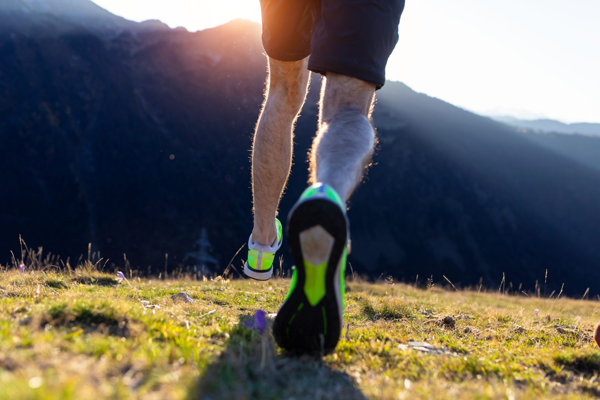muscular legs of the athlete runner from behind du 2024 09 19 04 47 39 utc